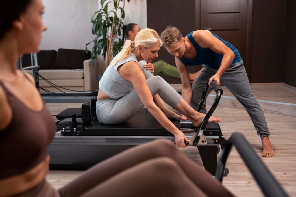 compact pilates reformer