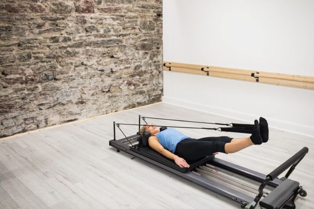 compact pilates reformer