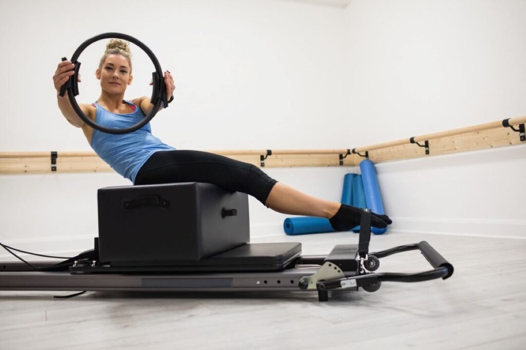 compact pilates reformer