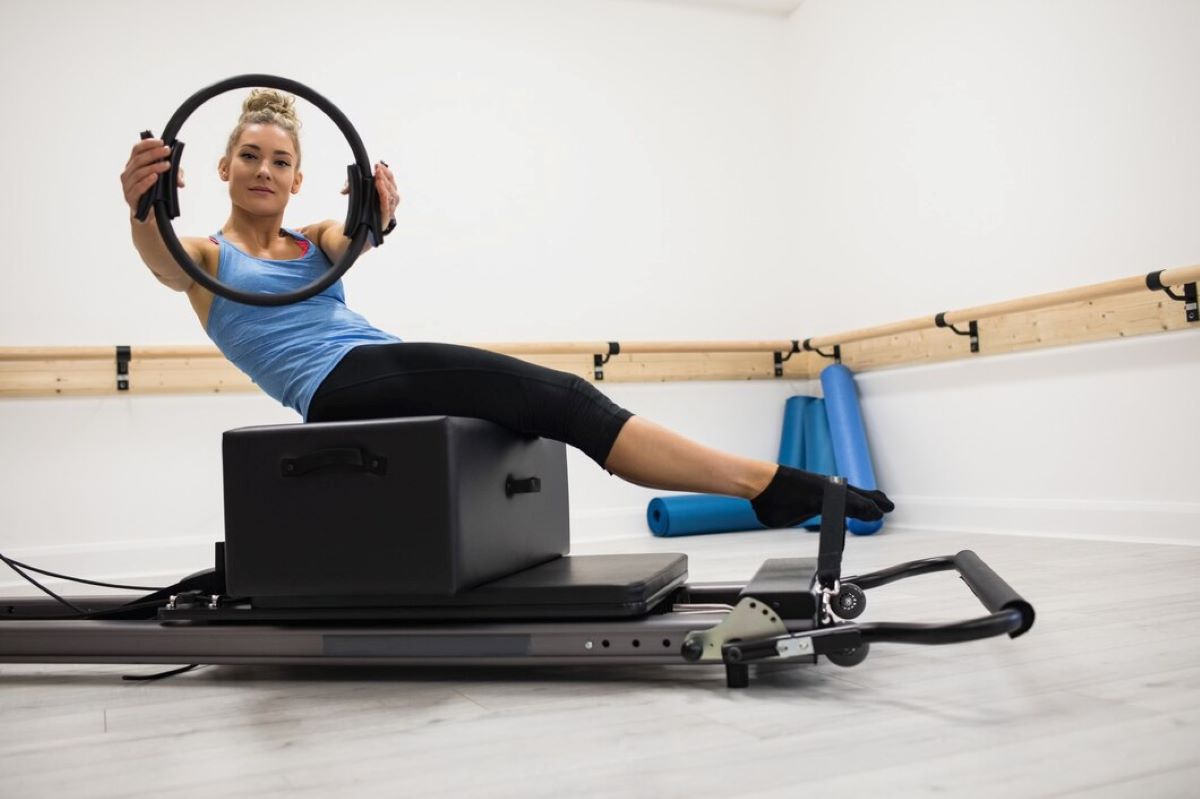 compact pilates reformer