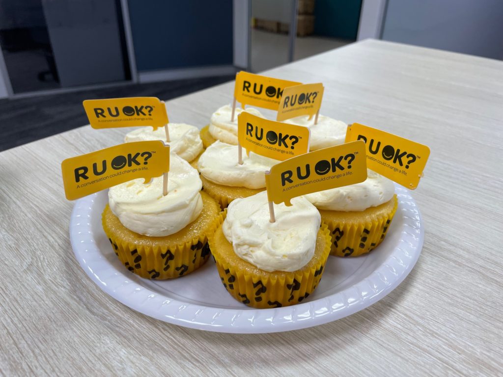 R U OK Day Cupcakes